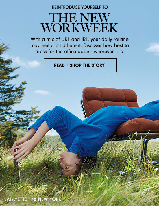 Read + Shop the Story: The New Workweek