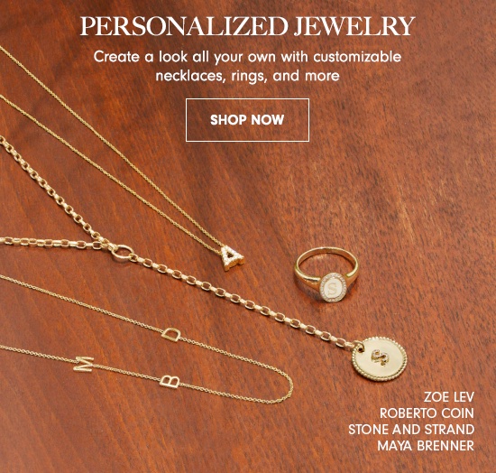 Shop Personalized Jewelry