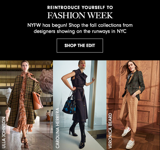 Shop the Edit: New York Fashion Week