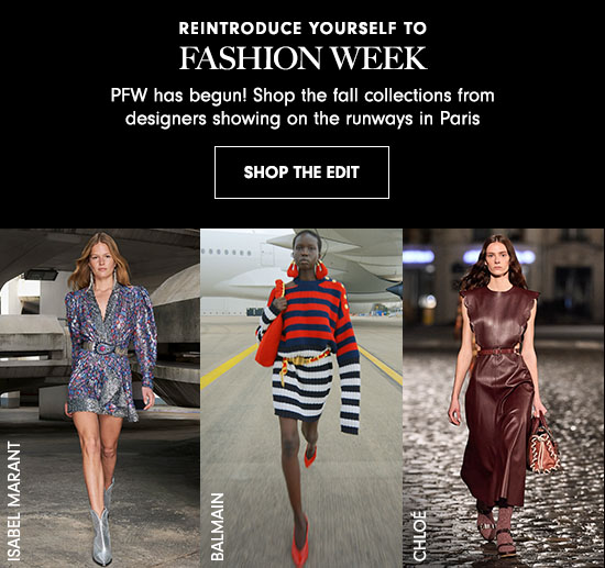 Shop the Edit: Paris Fashion Week