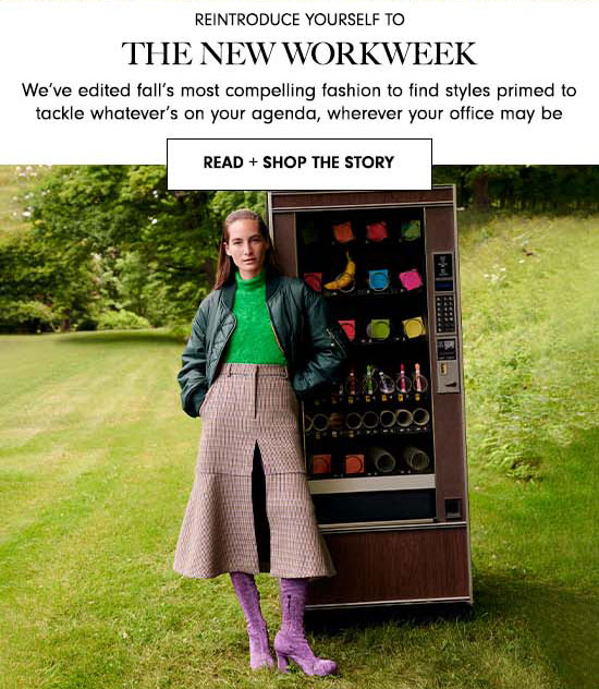 Read + Shop The Story: The New Workweek