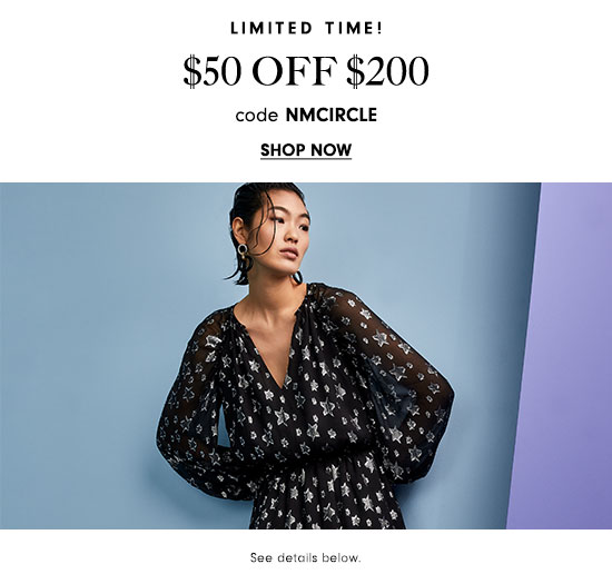 $50 off your purchase + 3x InCircle points