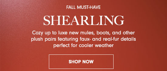 Shop Shearling Shoes