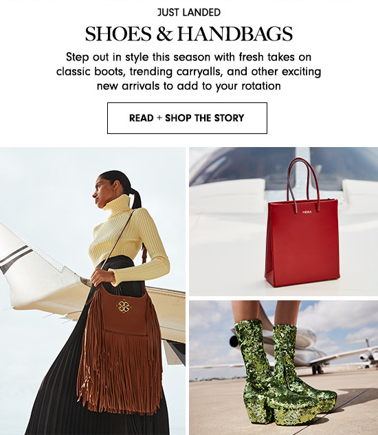 Read + Shop the Story: Shoes & Handbags