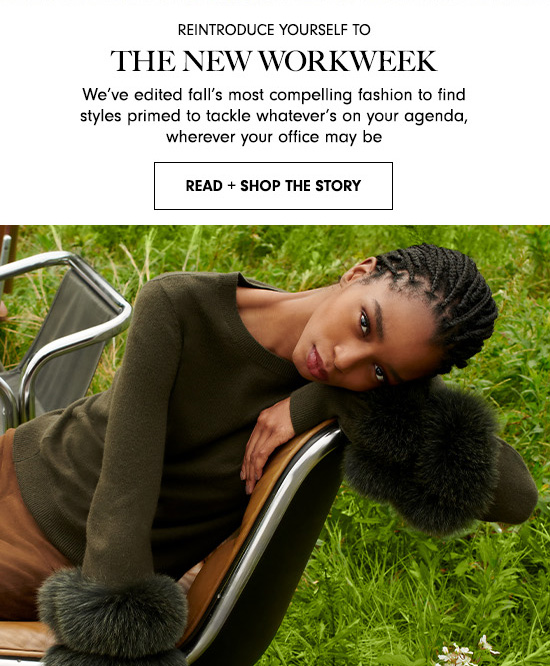 Read + Shop the Story: The New Workweek