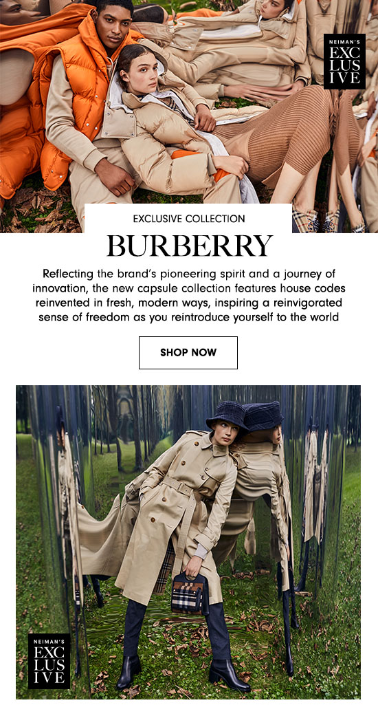 Shop Burberry Exclusive Collection