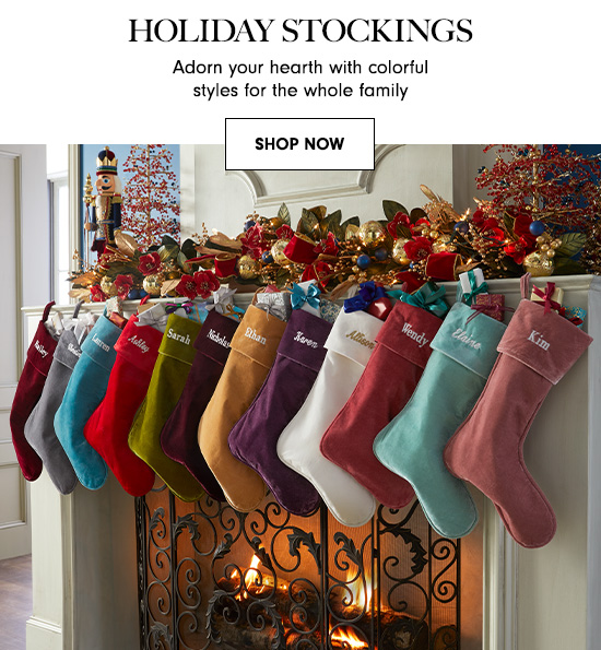 Shop Holiday Stockings