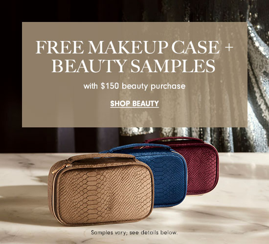 Free Makeup Case + Beauty Samples