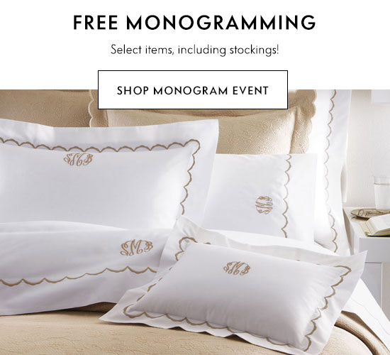 Shop the monogram event