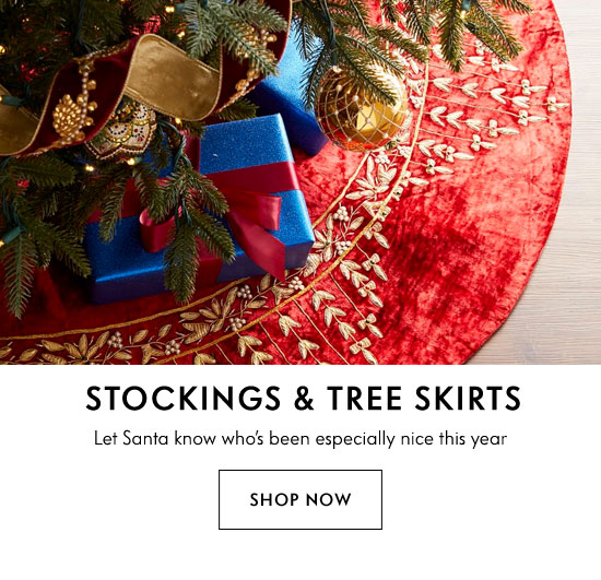 Shop Stockings & Tree Skirts