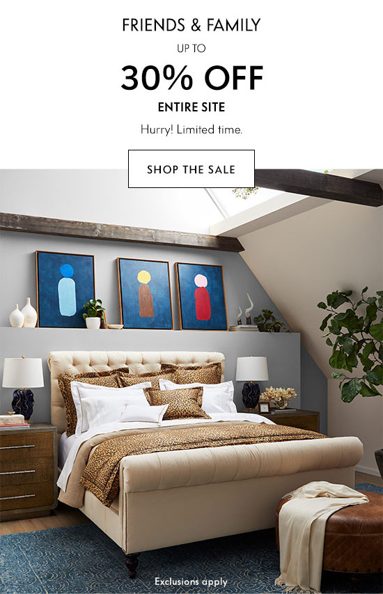 Shop Friends and Family Sale