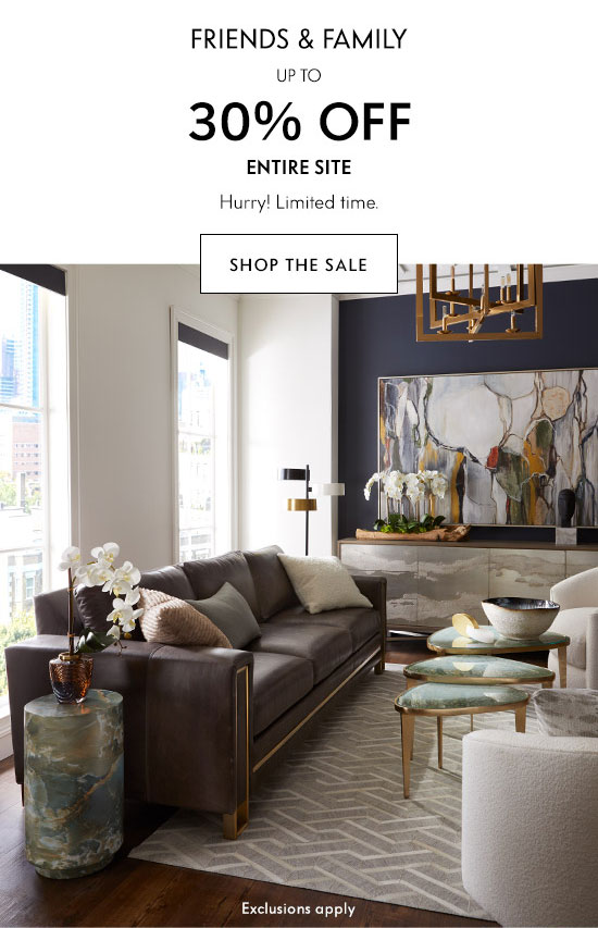 Shop Friends and Family Sale