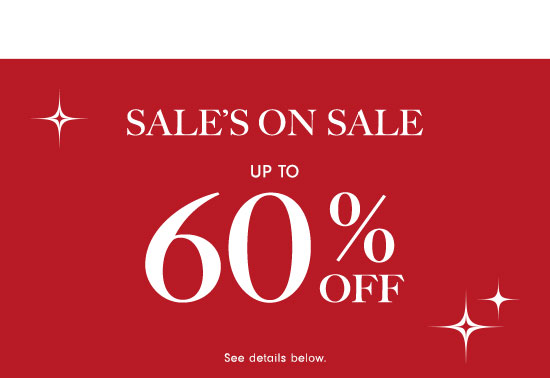 Up to 60% off