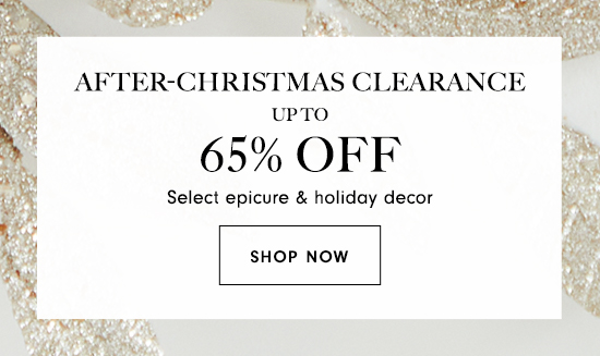 Shop the After-Christmas Clearance