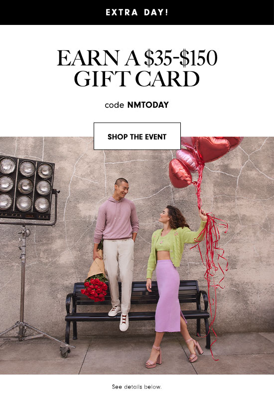 Earn a $35-$150 gift card