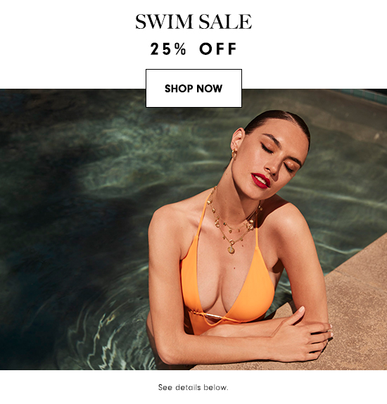 Swim Sale - 25% Off