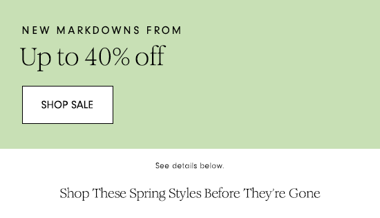 Up to 40% off