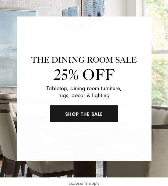 Shop The Dining Room Sale