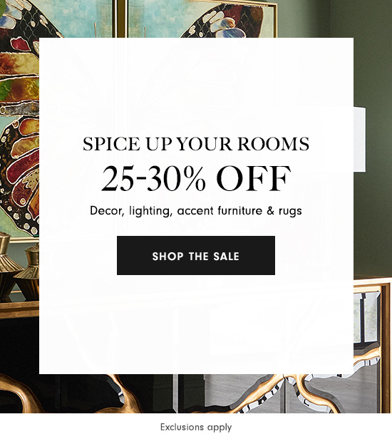 Shop the Spice Up Your Rooms Sale