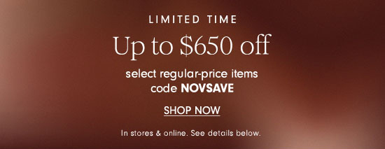 Up to $650 off