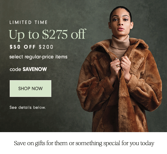 Up to $275 off