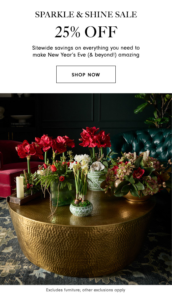 Shop the Sparkle & Shine Sale