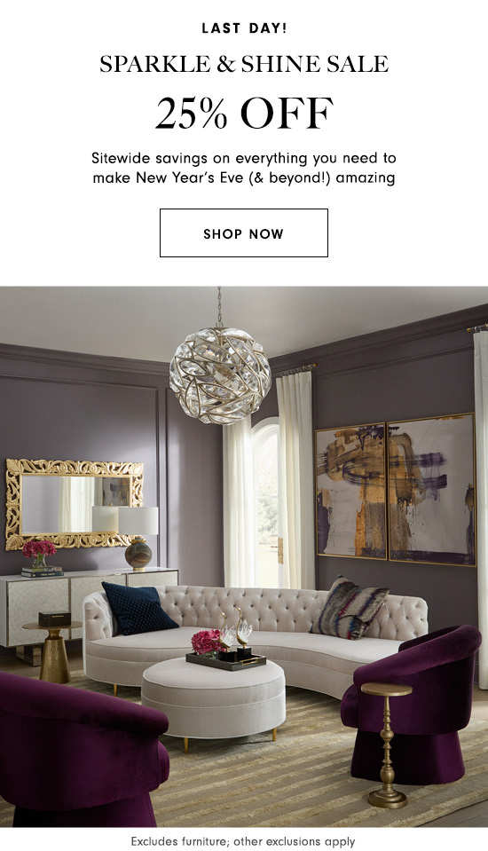 Shop the Sparkle & Shine Event