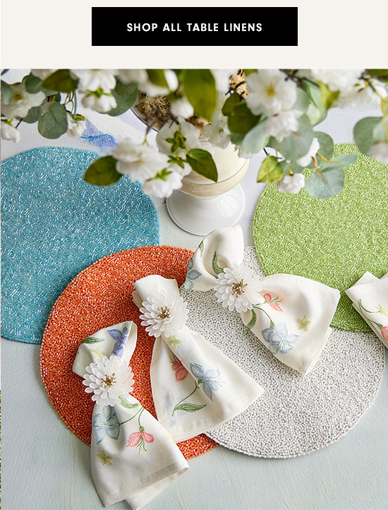 Shop All Table Linens