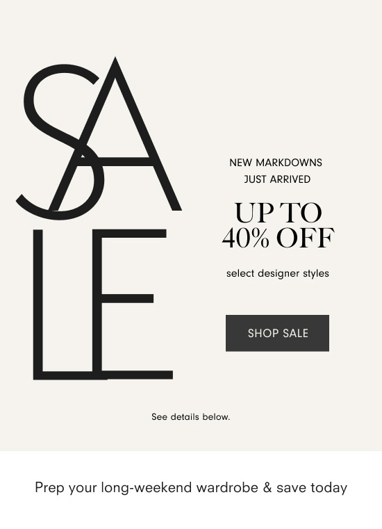 Up to 40% off