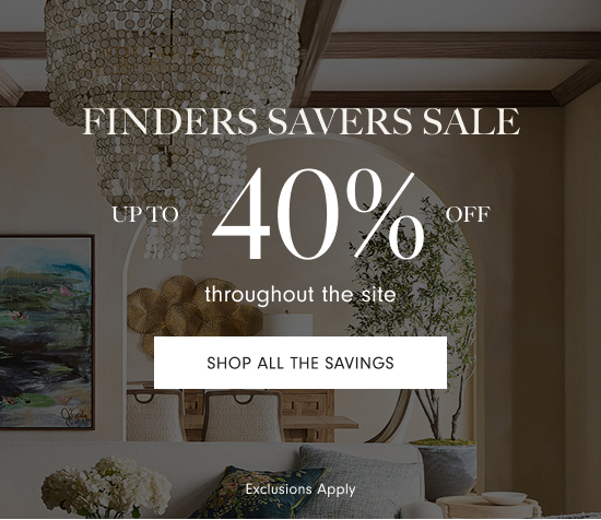 SHOP THE FINDERS SAVERS SALE