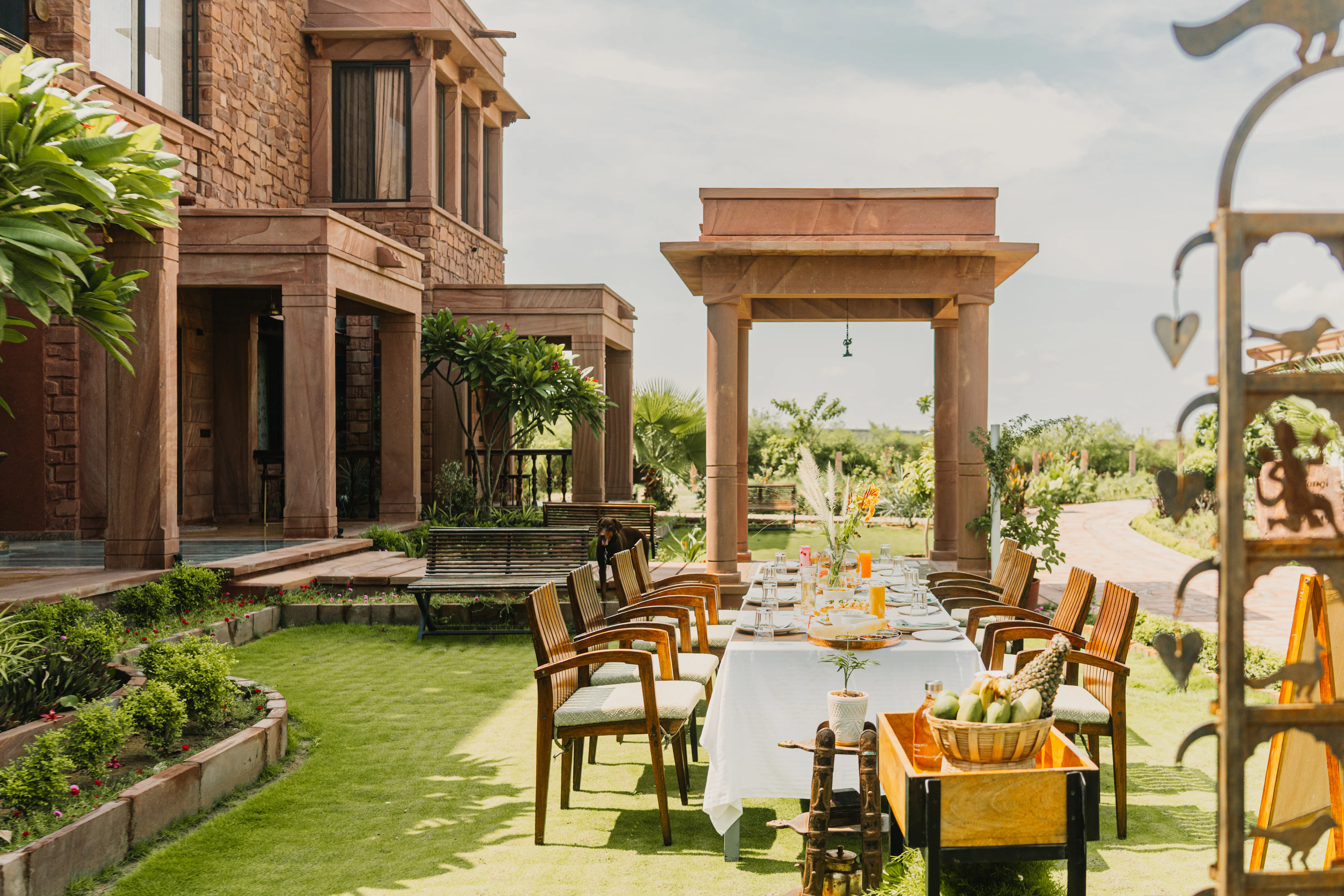Govind Bagh Resort Fine Dining at Kamlashala