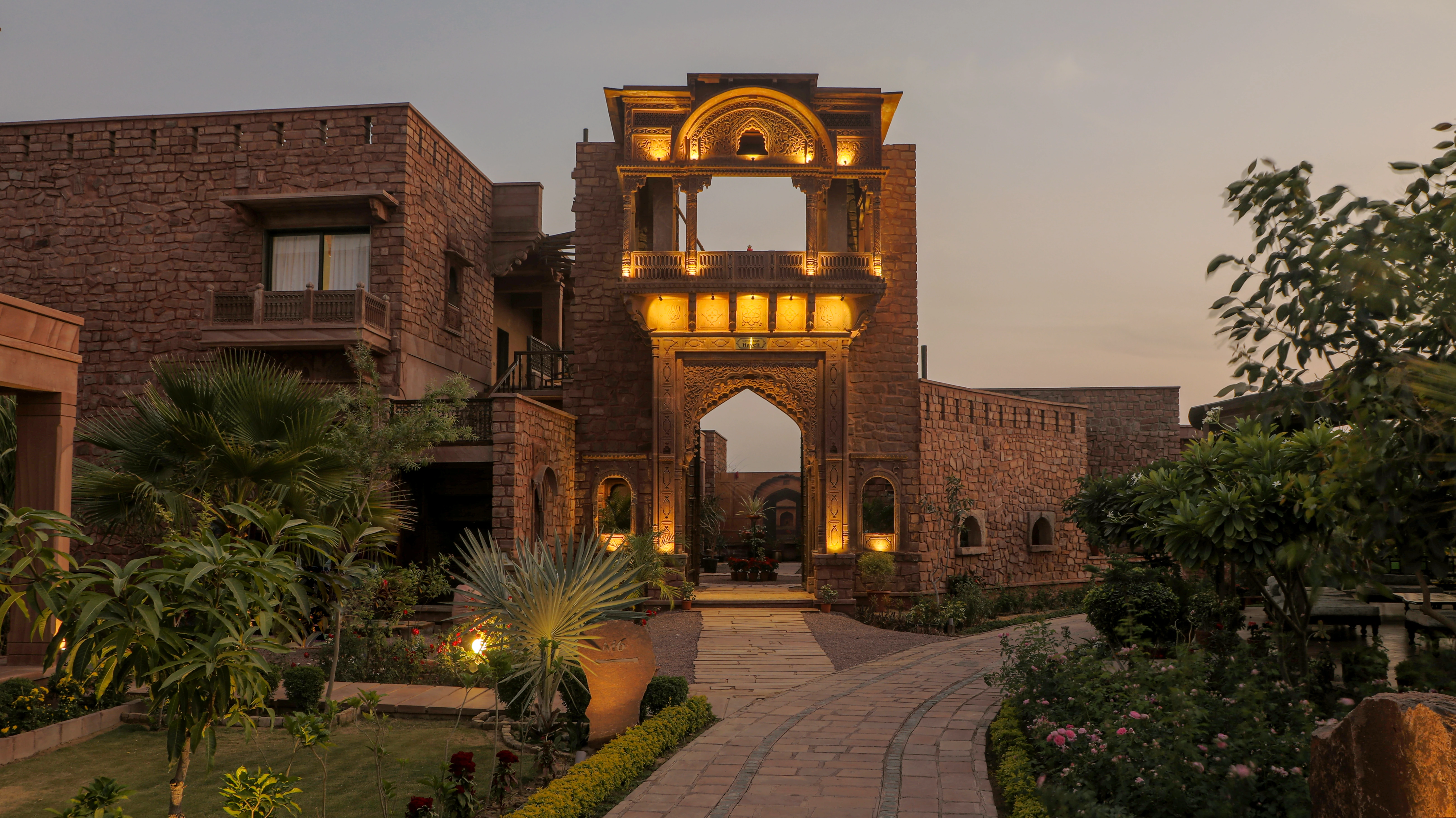 Govind Bagh Resort Contact Landscape View
