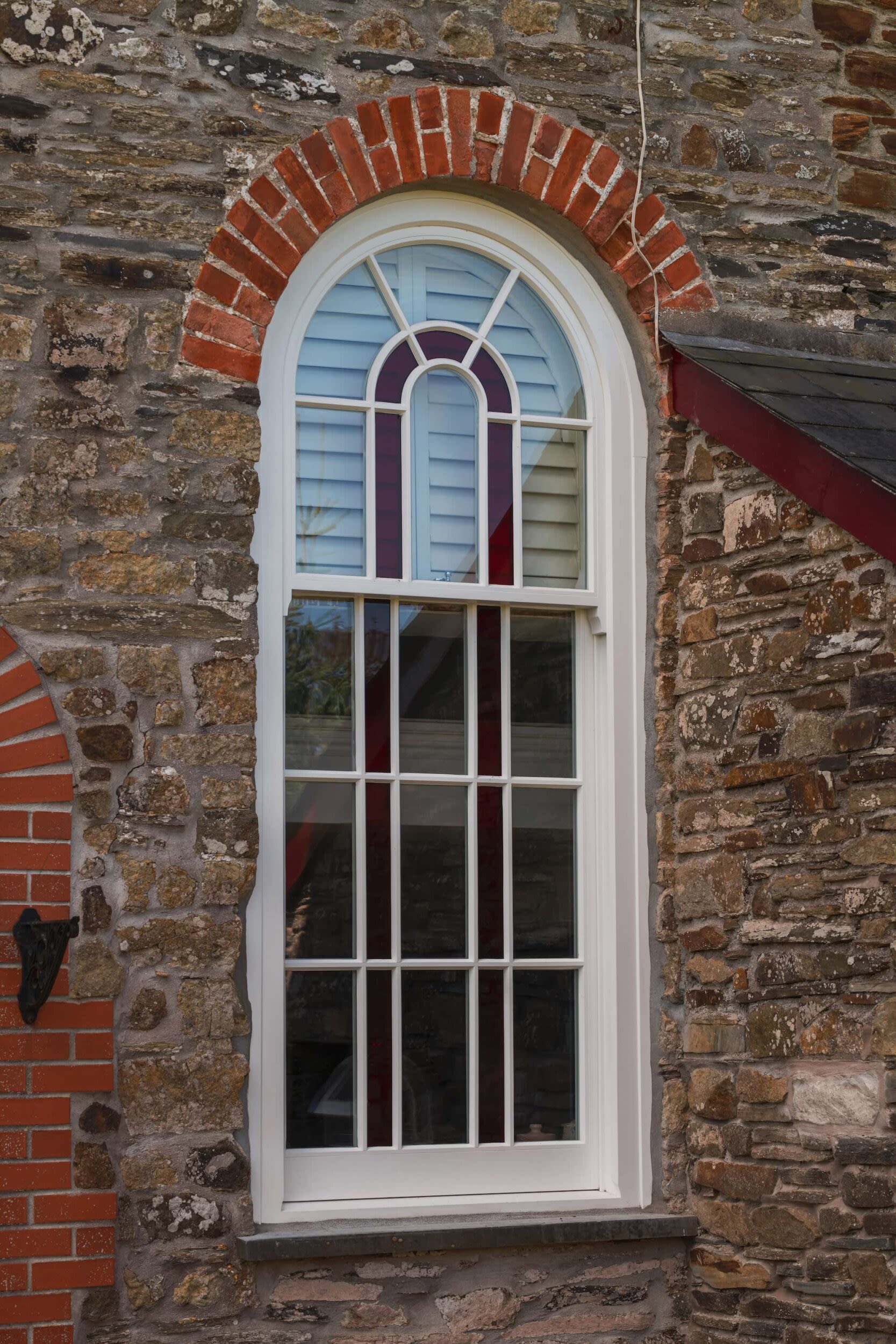 Choosing Glass Options For Timeless Windows | Nathan McCarter Joinery chapel glass external rear single window view