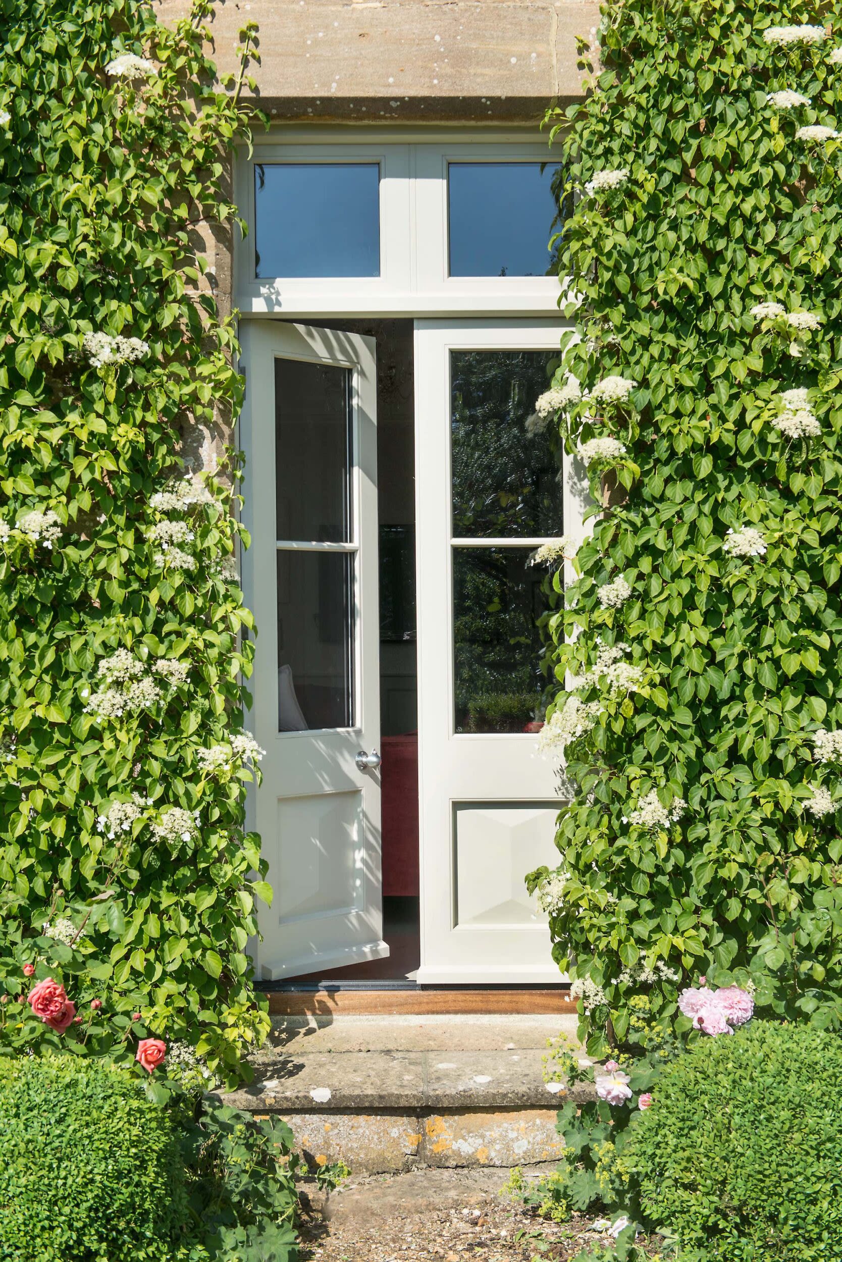 Double Doors | Nathan McCarter Joinery wooden double door external view