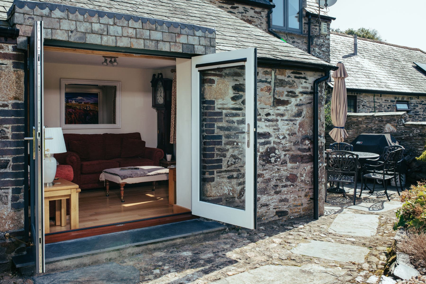 Double Doors | Nathan McCarter Joinery Wooden Double Doors barn open