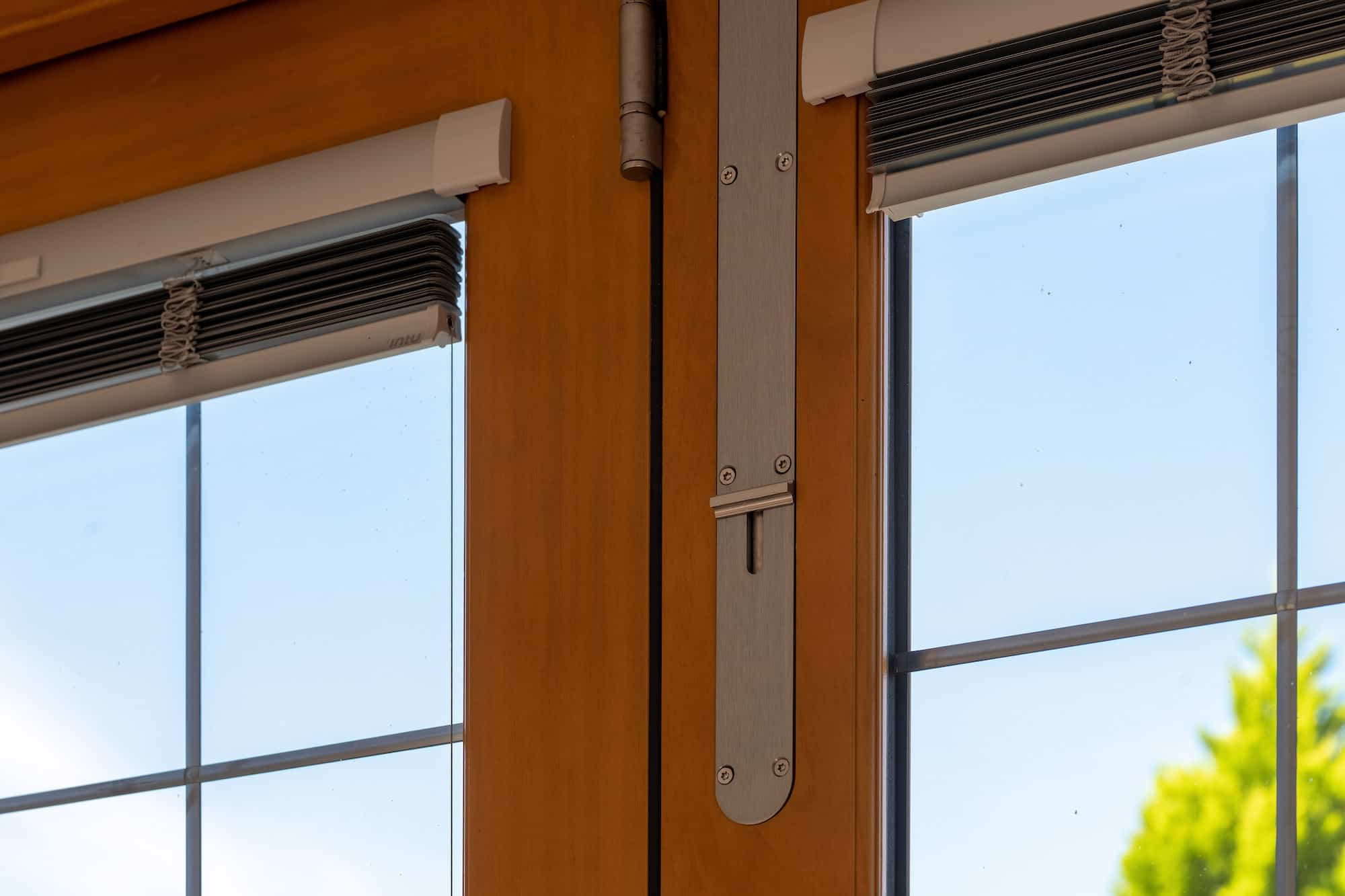 Bi-Fold Doors | Nathan McCarter Joinery detail vie of internal timber bi-folding doors
