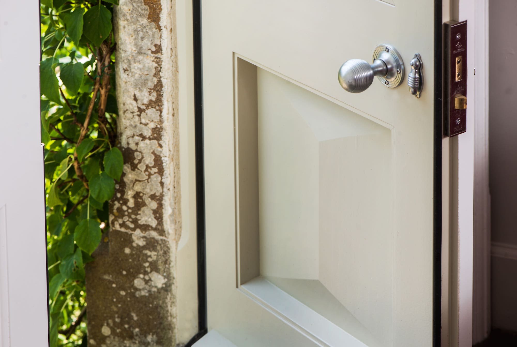 Double Doors | Nathan McCarter Joinery wooden double door detail view
