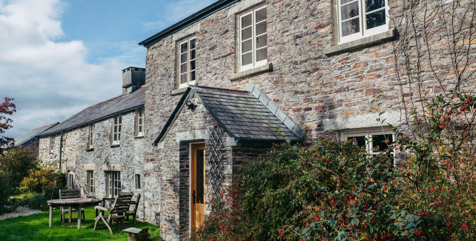 side angle barn conversion heritage windows