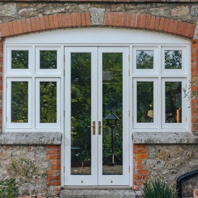 wooden double glazed windows