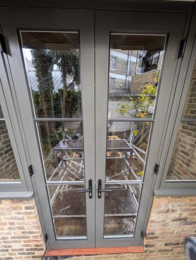 warm, earthy tones, Door And Window Colour