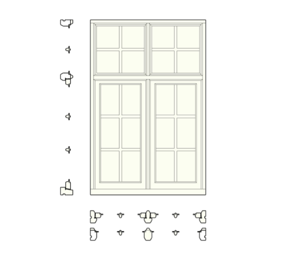 Planning | Nathan McCarter Joinery wooden window planning drawing