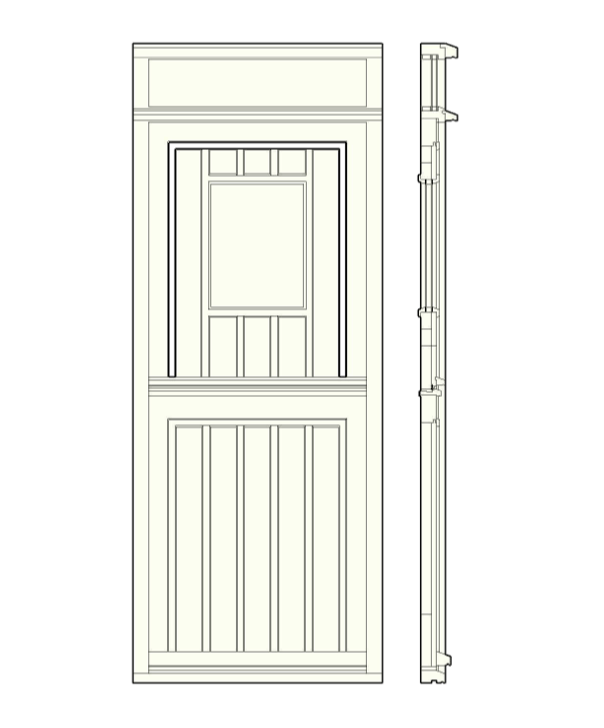 How To Choose The Perfect Timber Door For Your Home | Nathan McCarter Joinery wooden door drawing