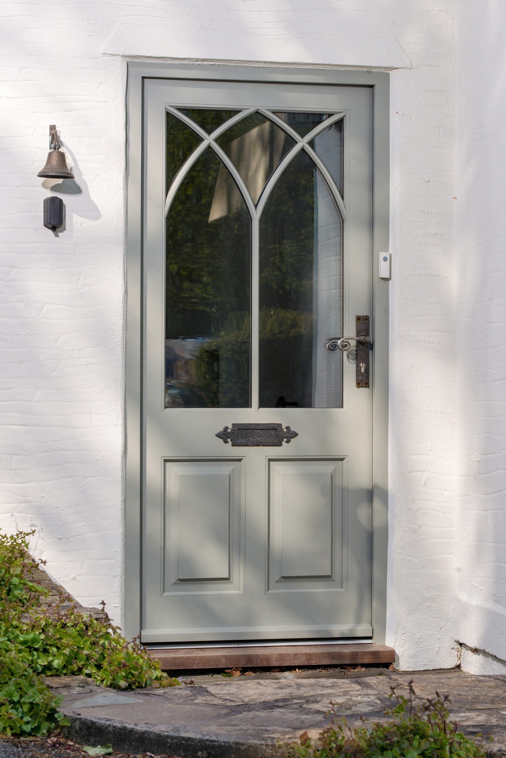 Front door colours 2023 | Nathan McCarter Joinery Timber front doors green white