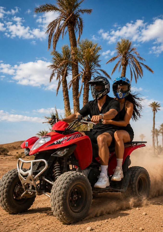 Journée longue ou demi-journée en quad