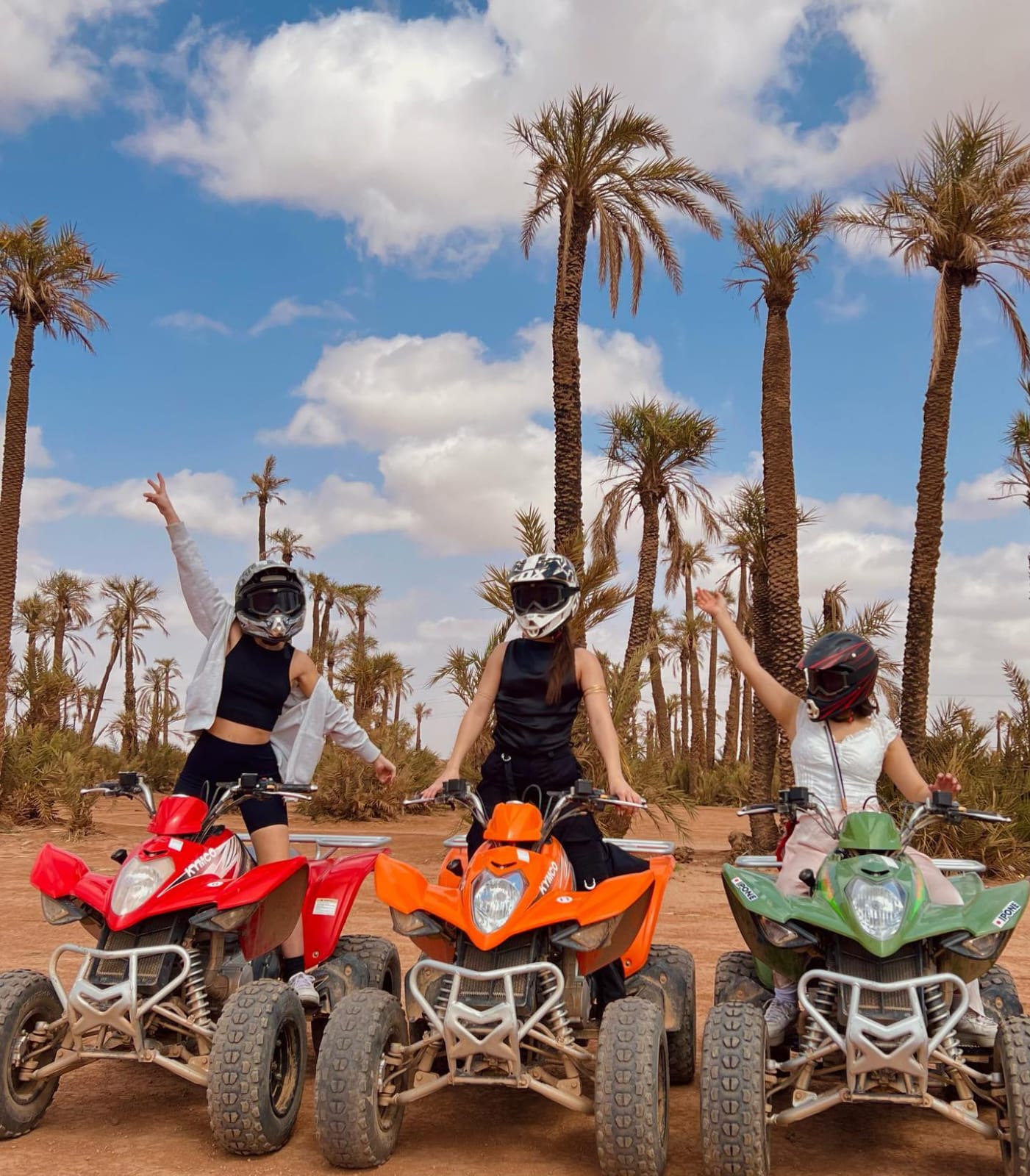Équipement de protection pour le quad à Marrakech
