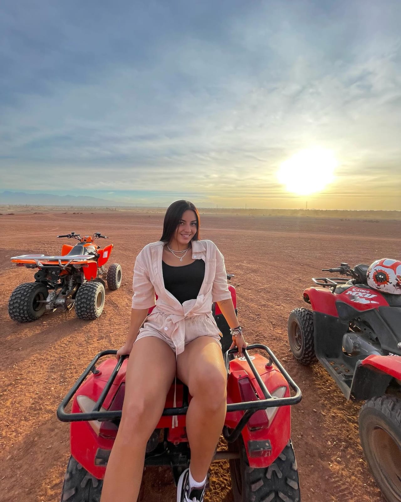 Retour d’une demi-journée en quad