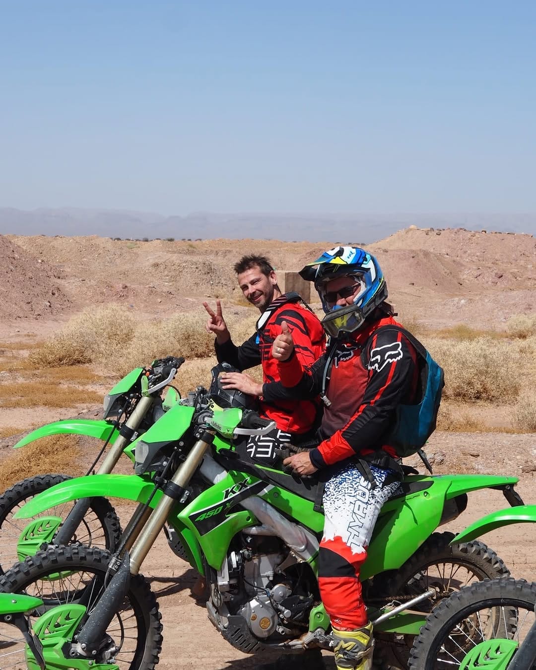 Session moto cross dans la Palmeraie de Marrakech