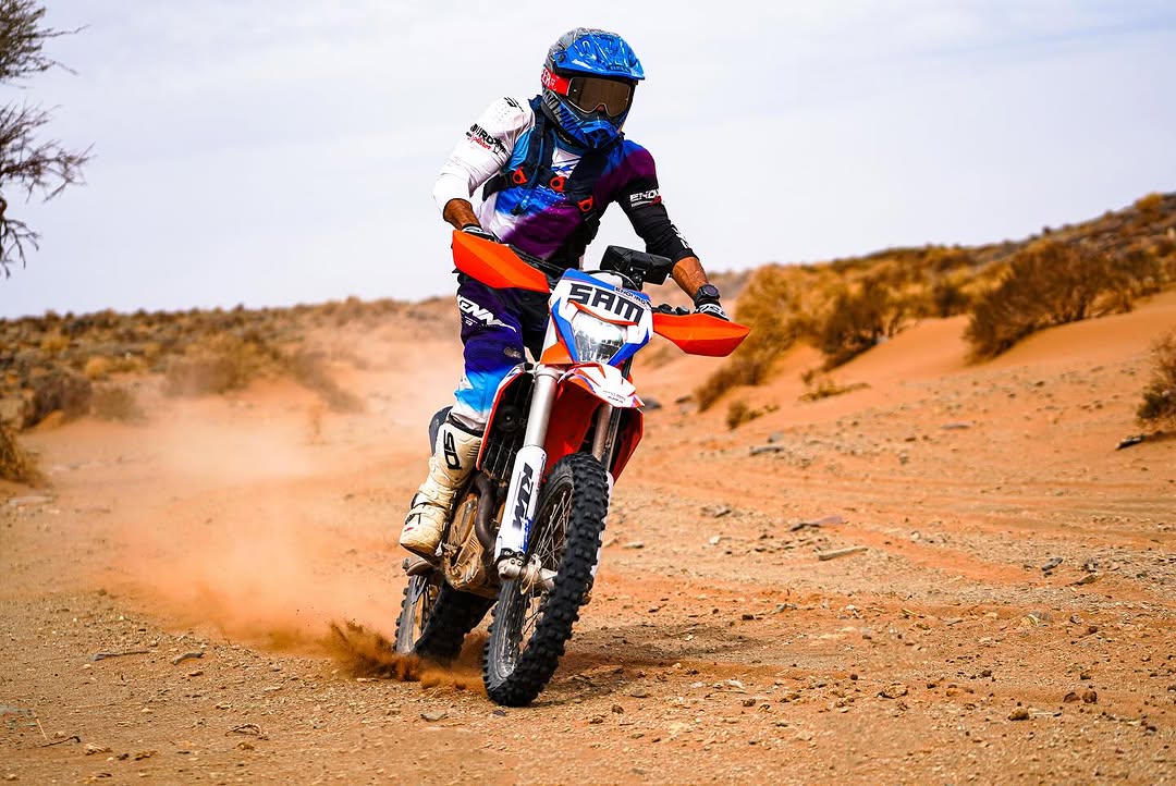 Balade moto cross encadrée dans la Palmeraie