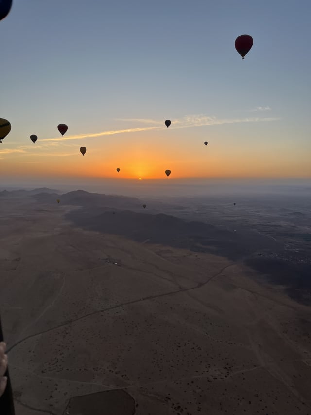 Lever du soleil en montgolfière à Marrakech : à quoi s'attendre