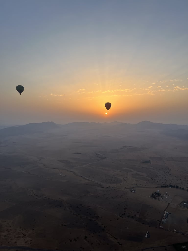 Vol Royal en montgolfière
